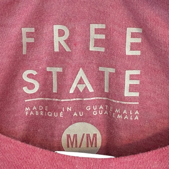 Free State Kind Words Cost Nothing Size Medium Pink Aeropostale Teacher - Picture 5 of 6